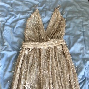 Beige jumpsuit sparkling and fabulous !! 💫